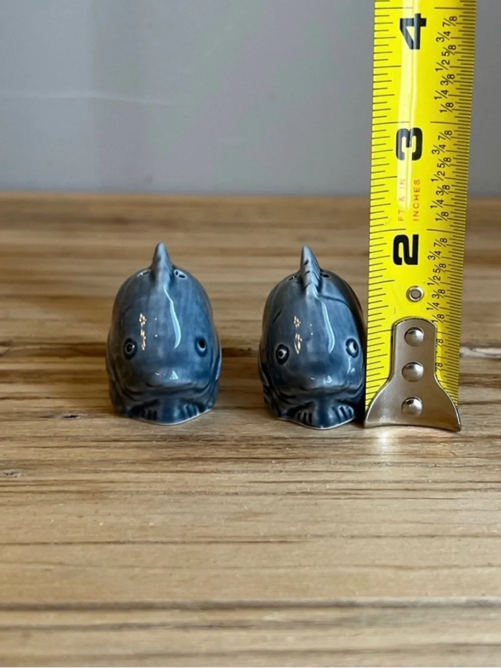 Ceramic Fish Salt And Pepper Shakers-NWOT